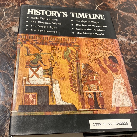 History's Timeline : A 40,000 Year Chronology of World Civilization by Kramer - Picture 2 of 15